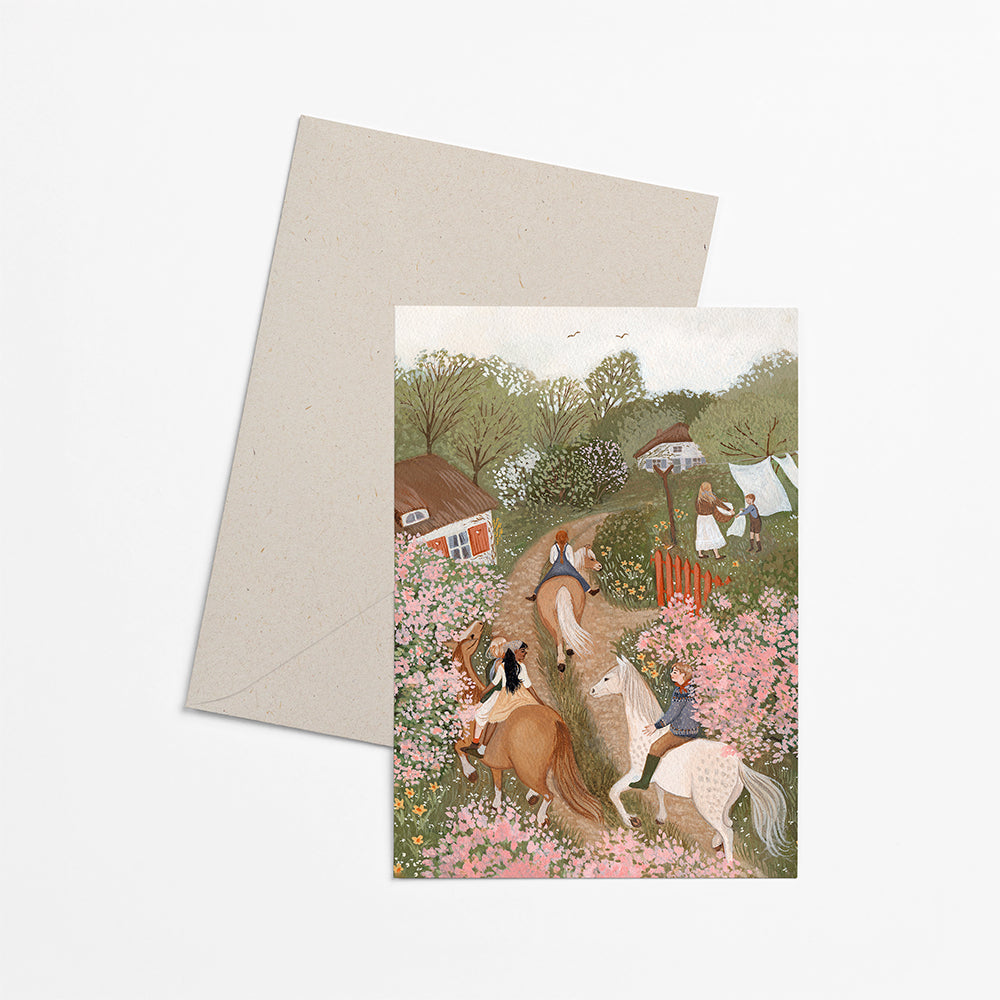 BLOOM greeting card