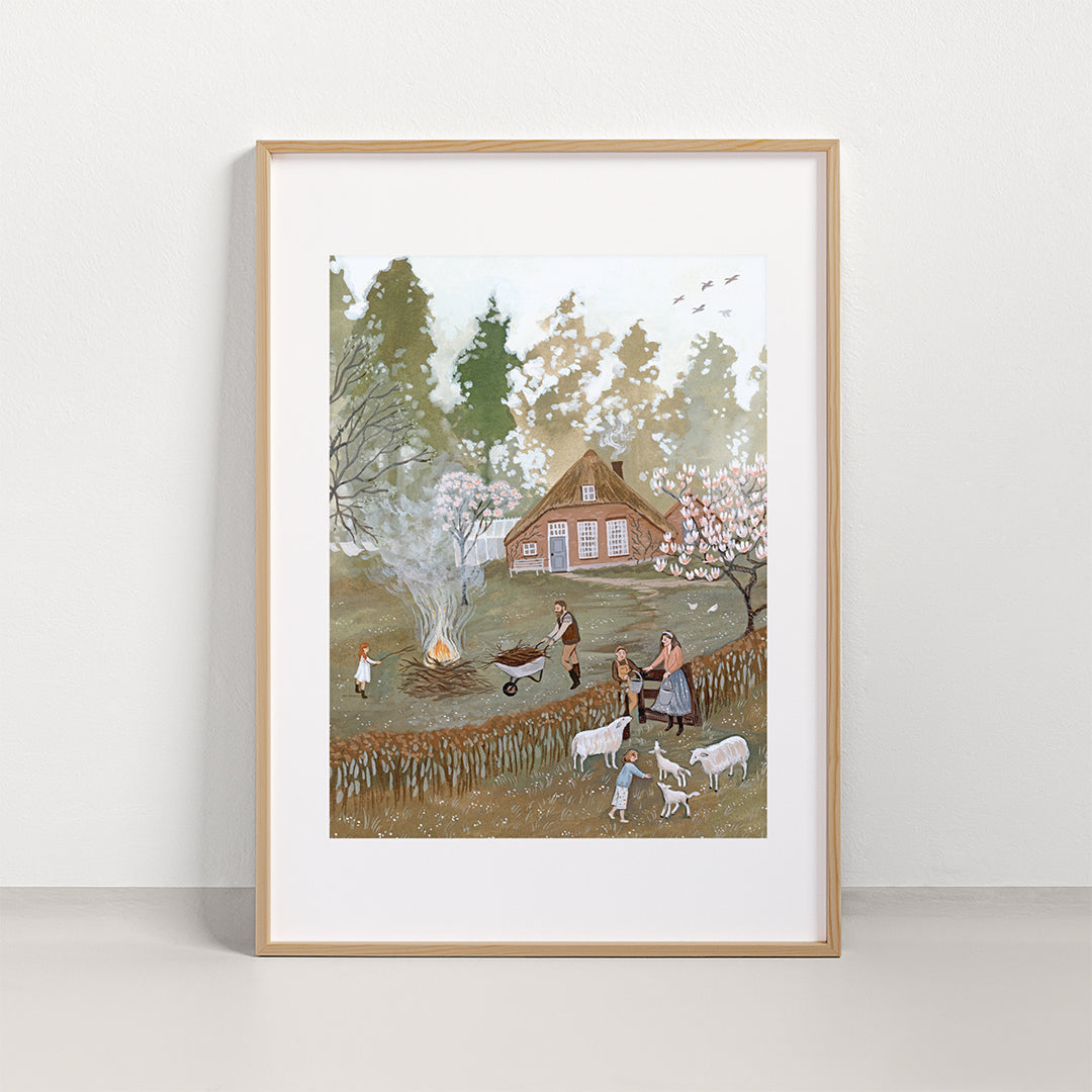BONFIRE Print