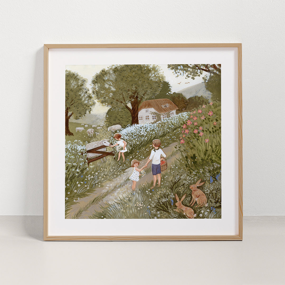 COW PARSLEY Print