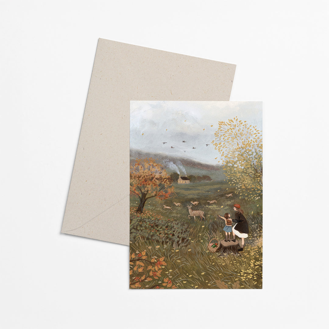 FALLOW greeting card