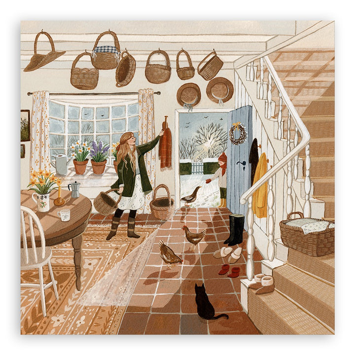 SPRING AT MY DOOR Michelle Wilson Puzzle