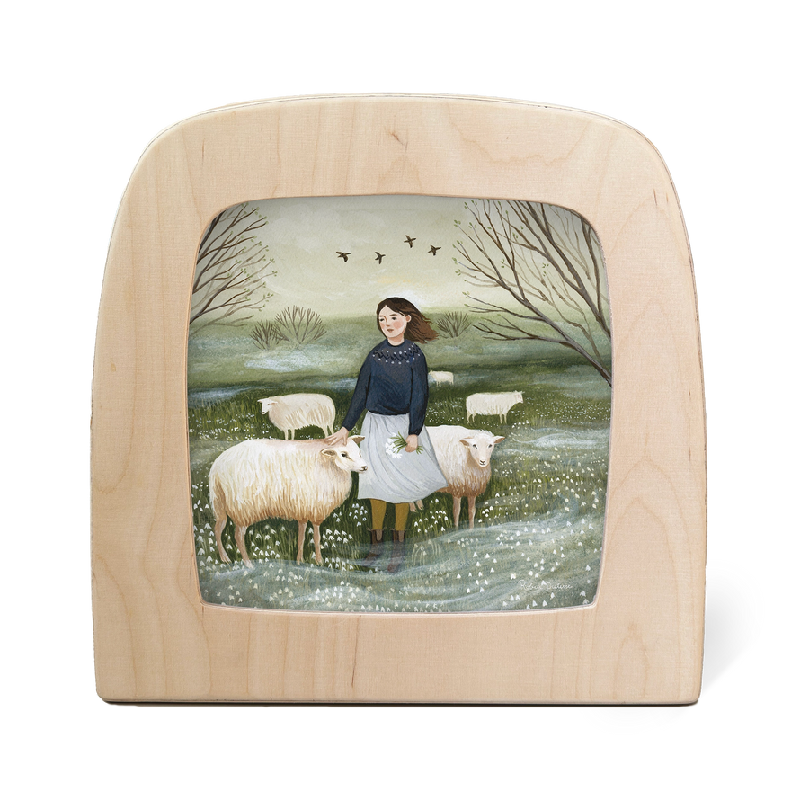 THE HERDERESS Silhouette