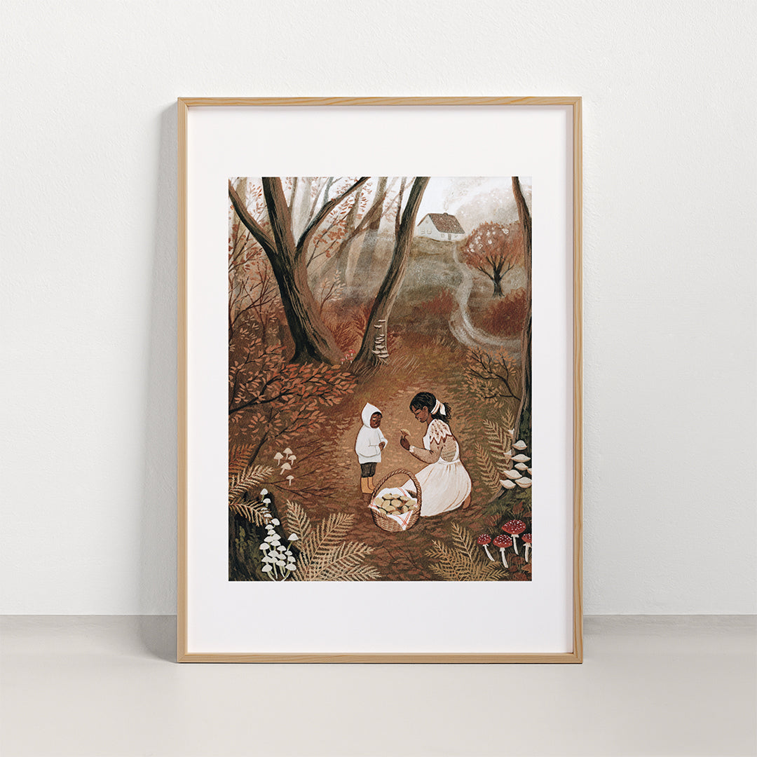 MORNING FORAGE Print