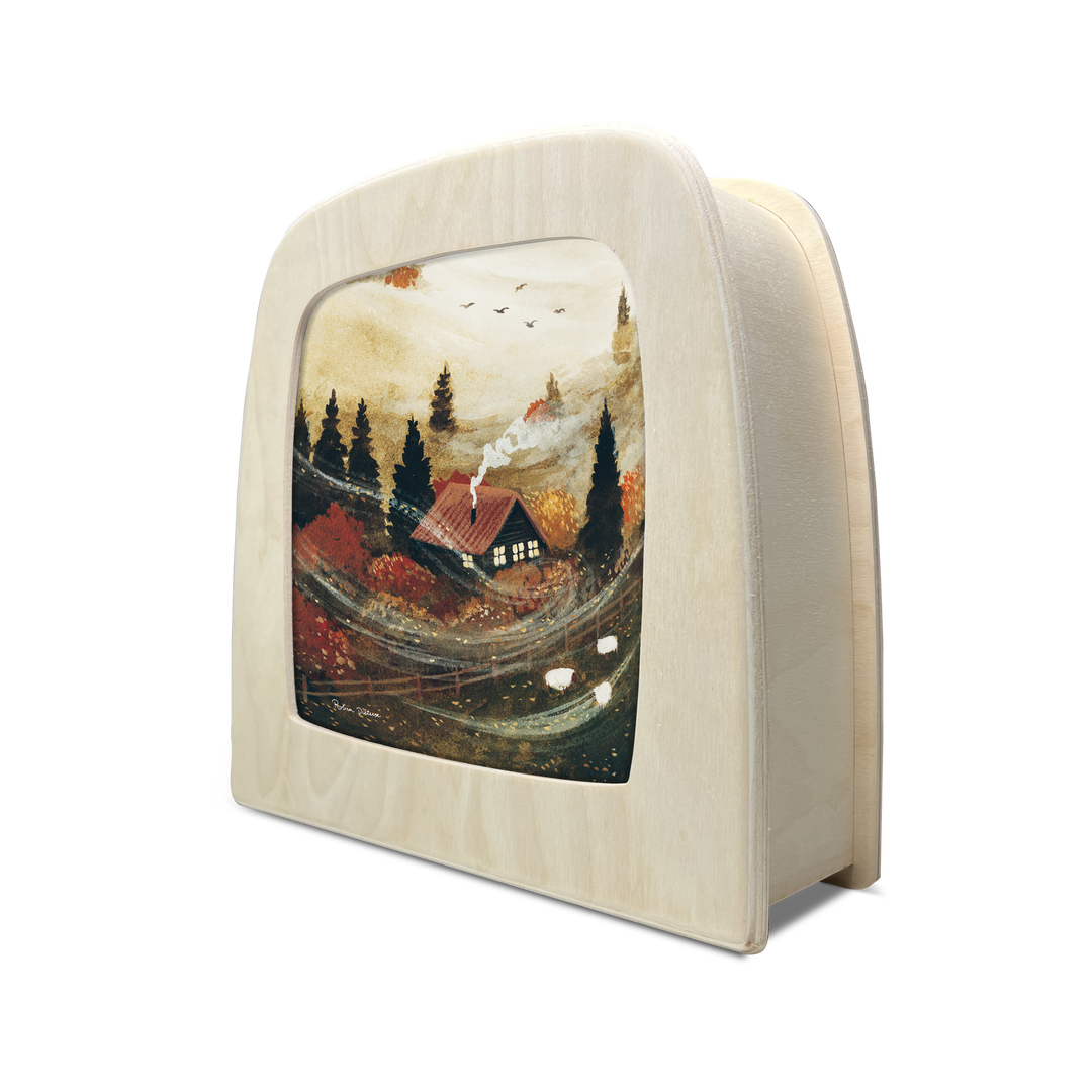 OCTOBER COTTAGE Silhouette