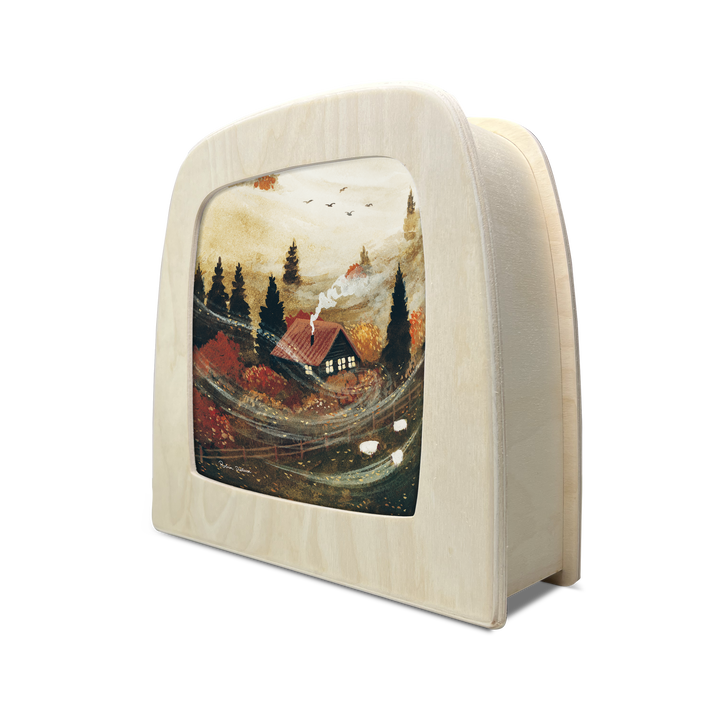 OCTOBER COTTAGE Silhouette