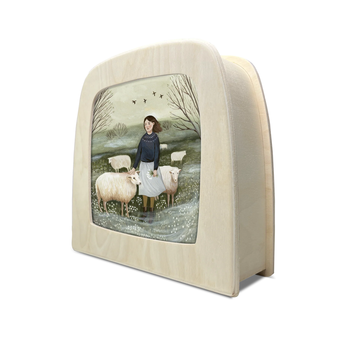 THE HERDERESS Silhouette