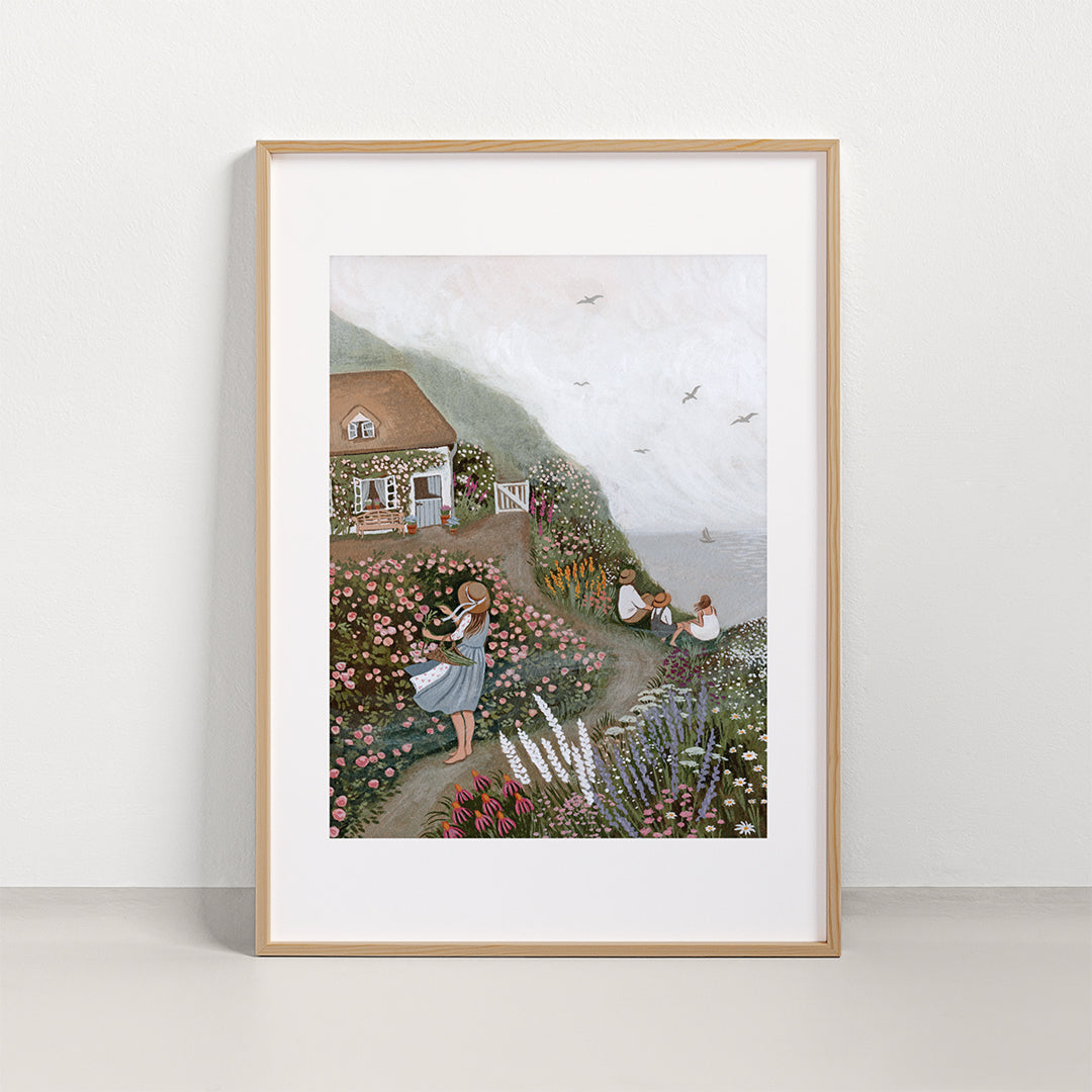 ROSE COTTAGE Print