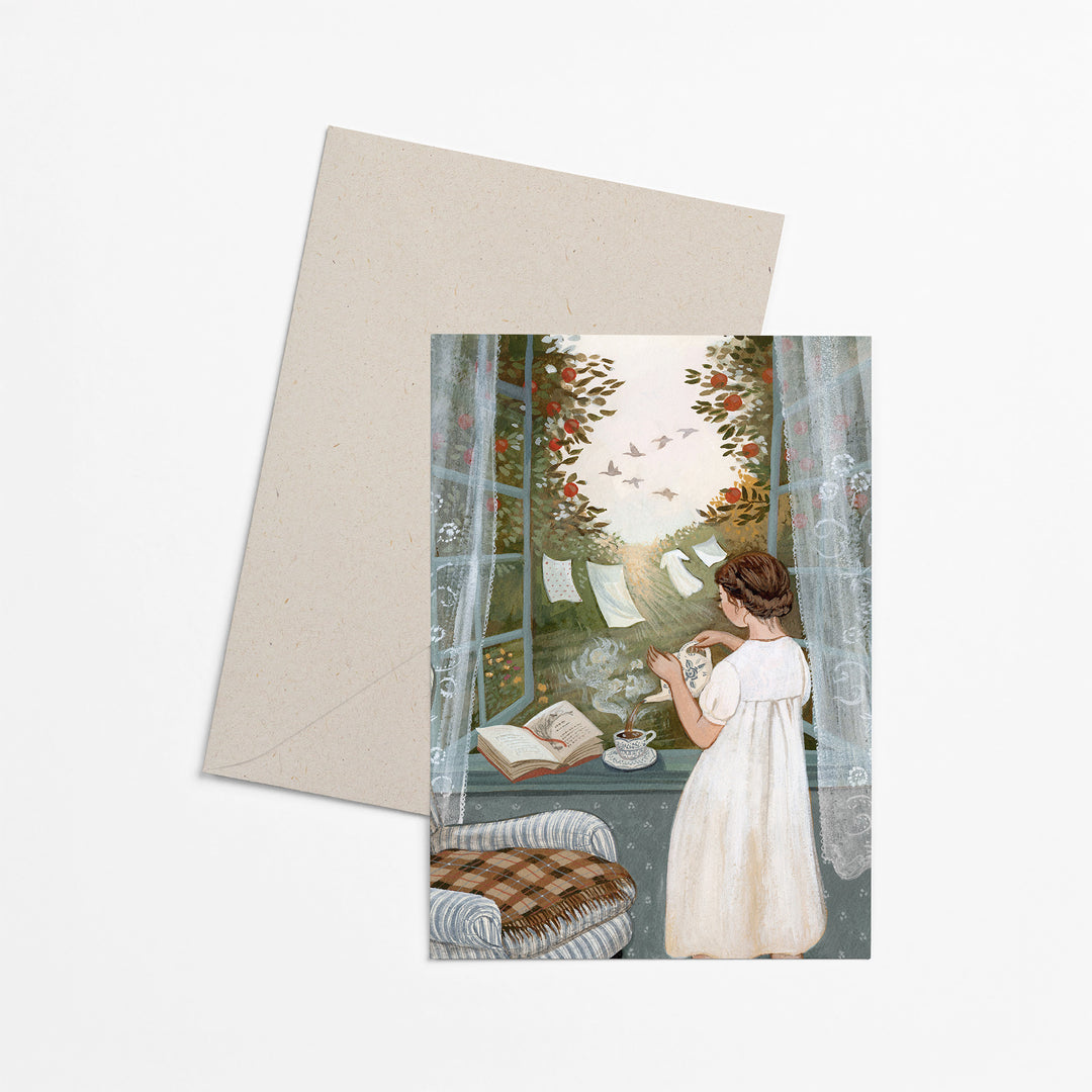 SOFT HOUR greeting card