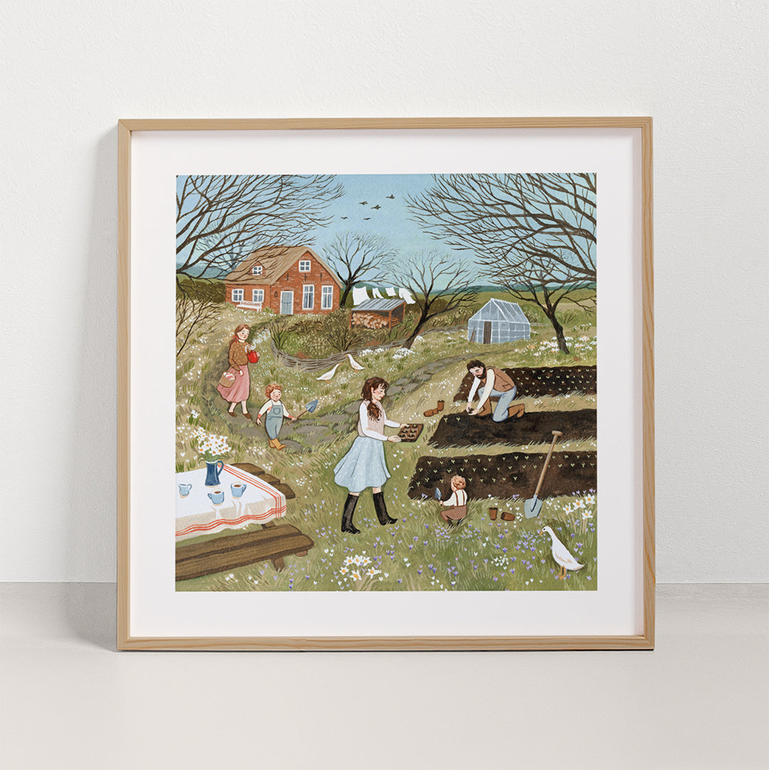 SPRING GARDEN Print