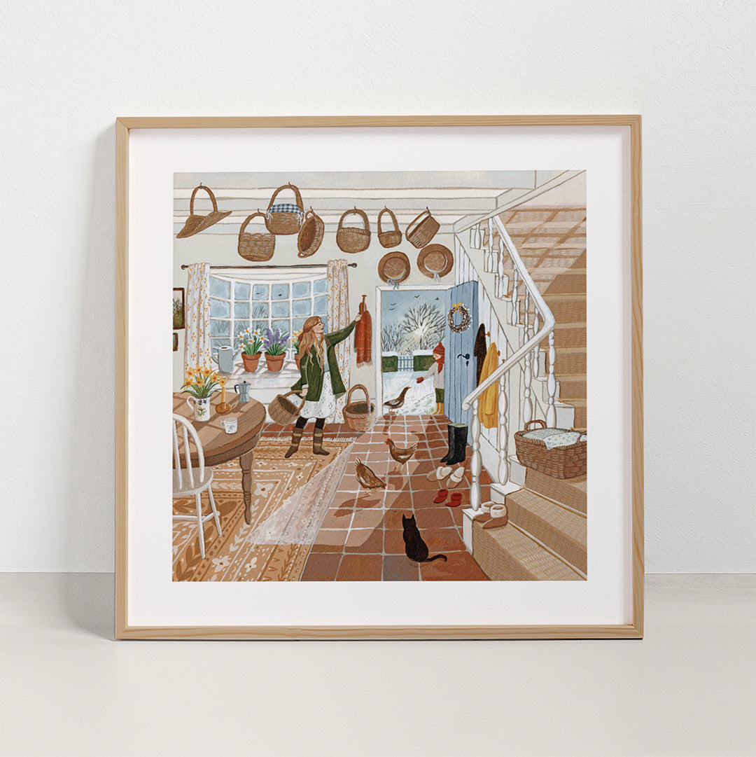 SPRING AT MY DOOR Print