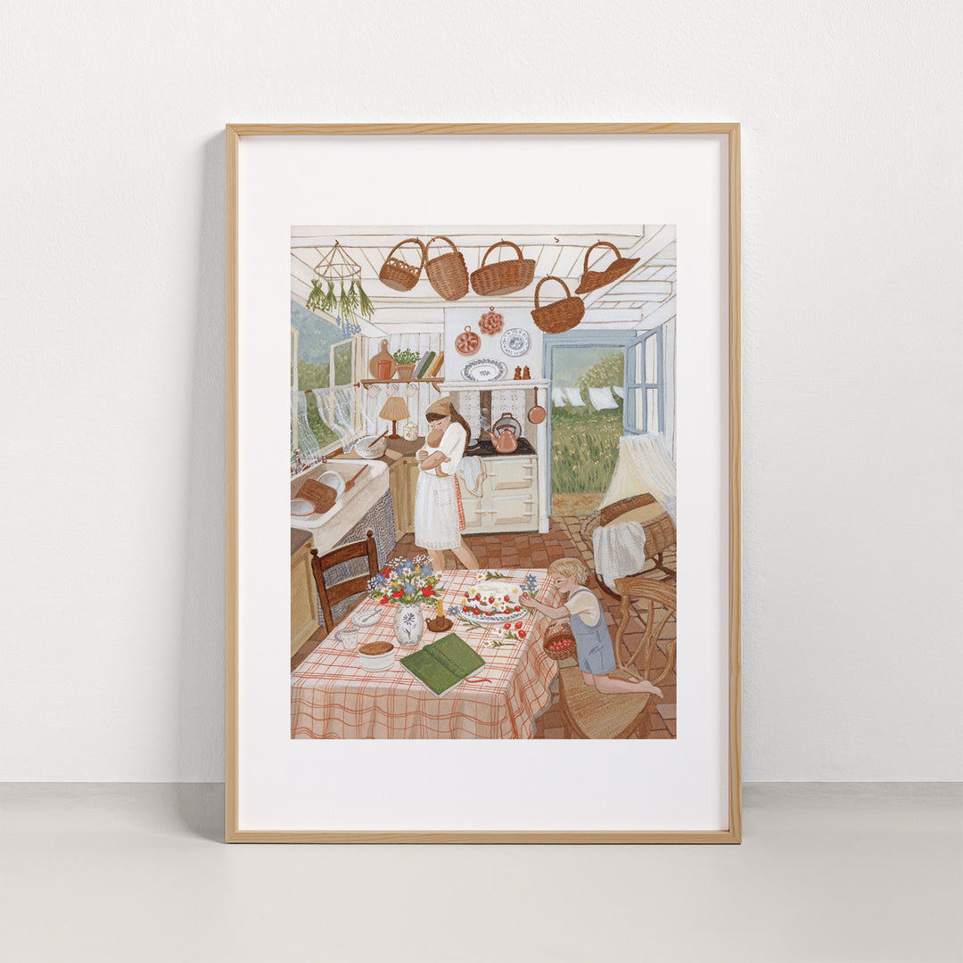 SUMMER BAKING Print