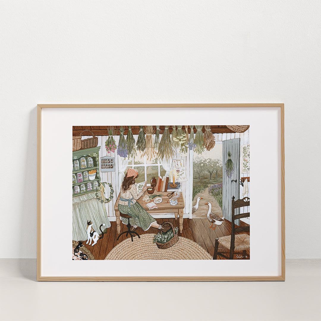 THE HERBALIST Print