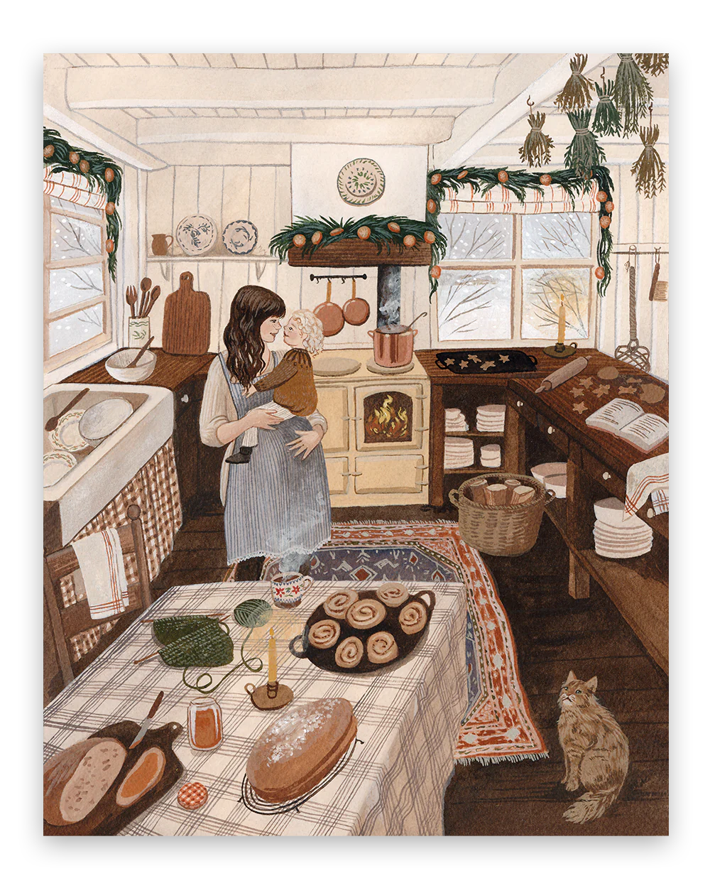 WINTER BAKING mini puzzle