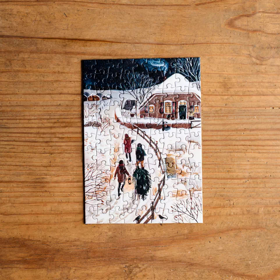 DECEMBER mini puzzle
