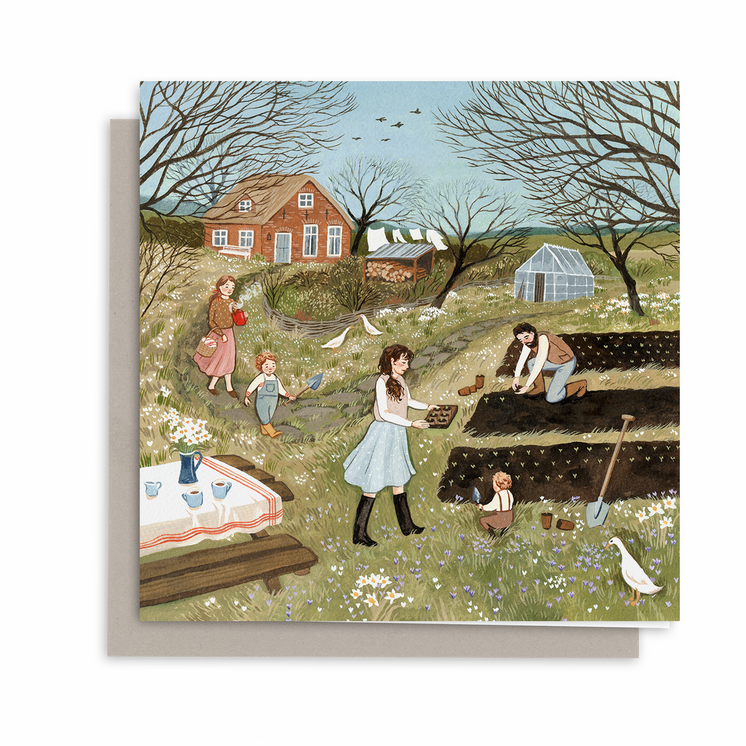 SPRING GARDEN Card