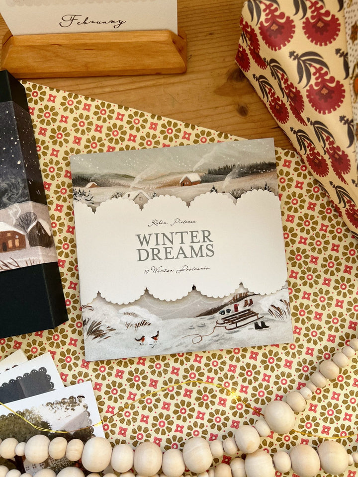 WINTER DREAMS postcard set