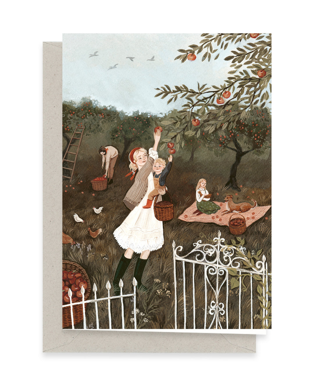 ORCHARD MORNING Card