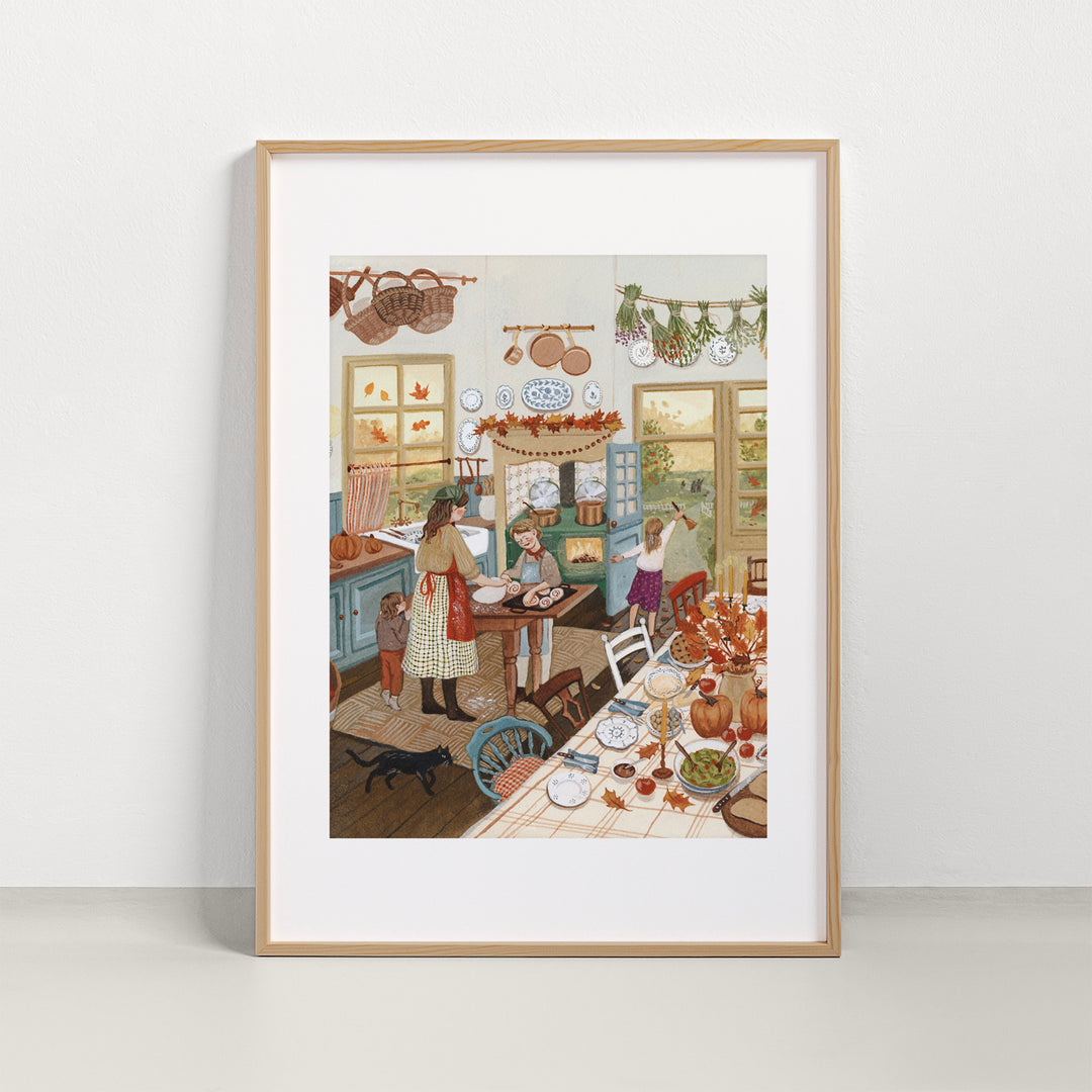 AUTUMN BAKING Print