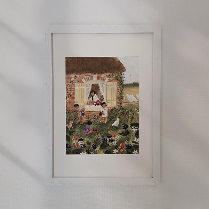 BRAMBLEPATCH COTTAGE Print