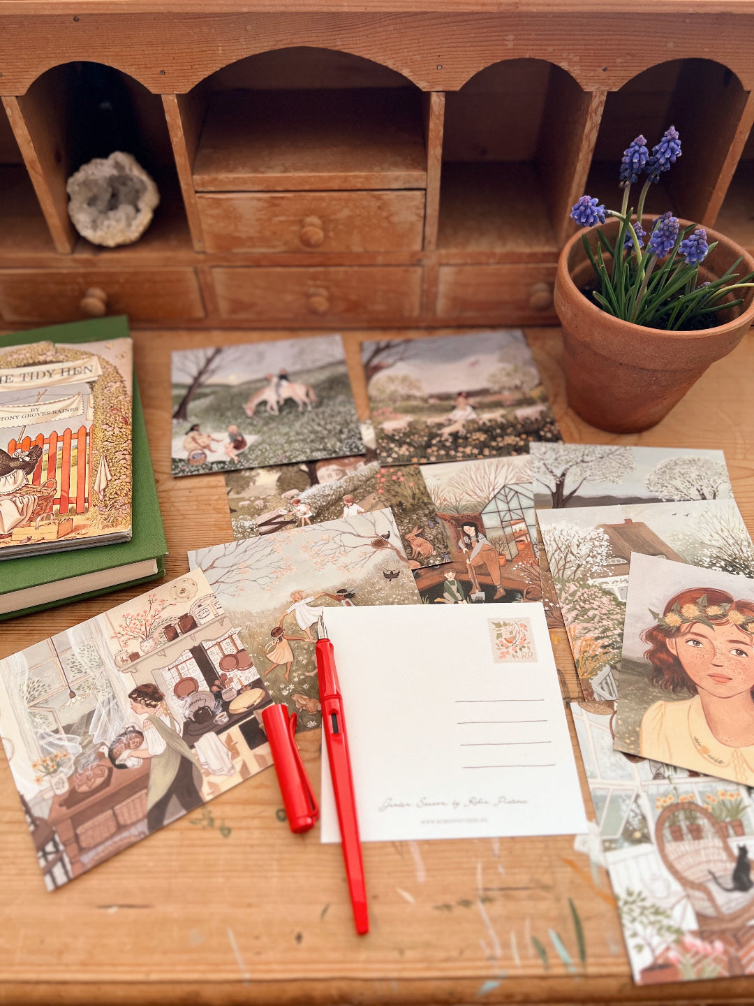 SPRING AWAKENING postcard set