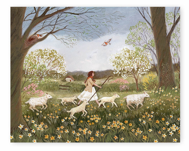 GREEN PASTURES print