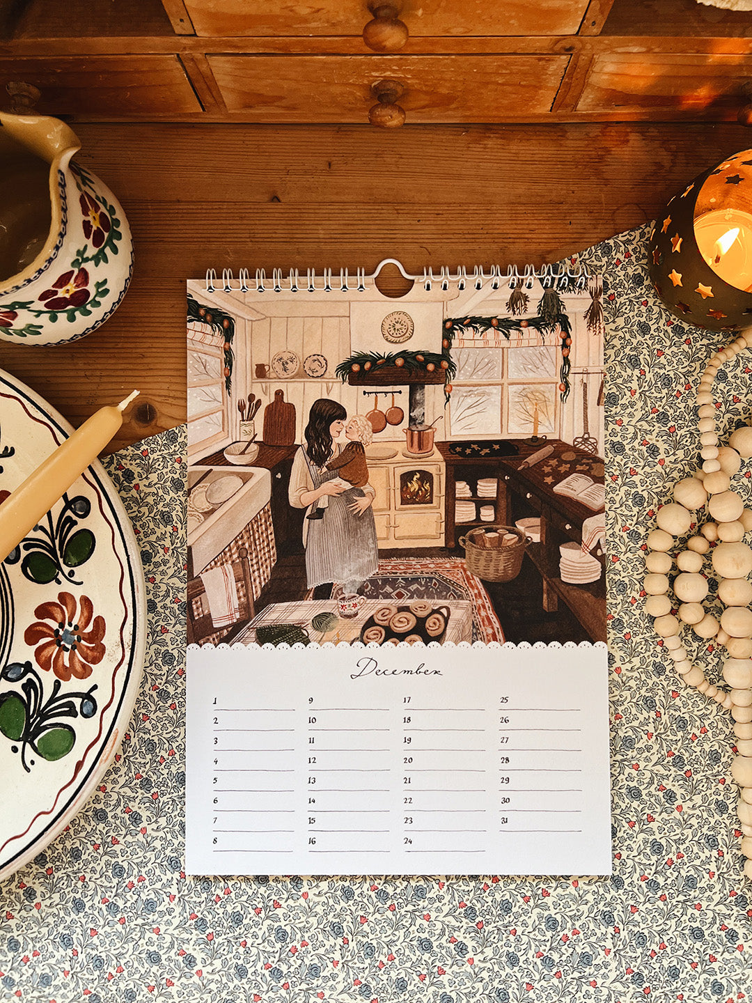 HOME AND HEARTH birthday calendar