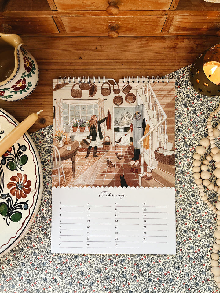 HOME AND HEARTH birthday calendar