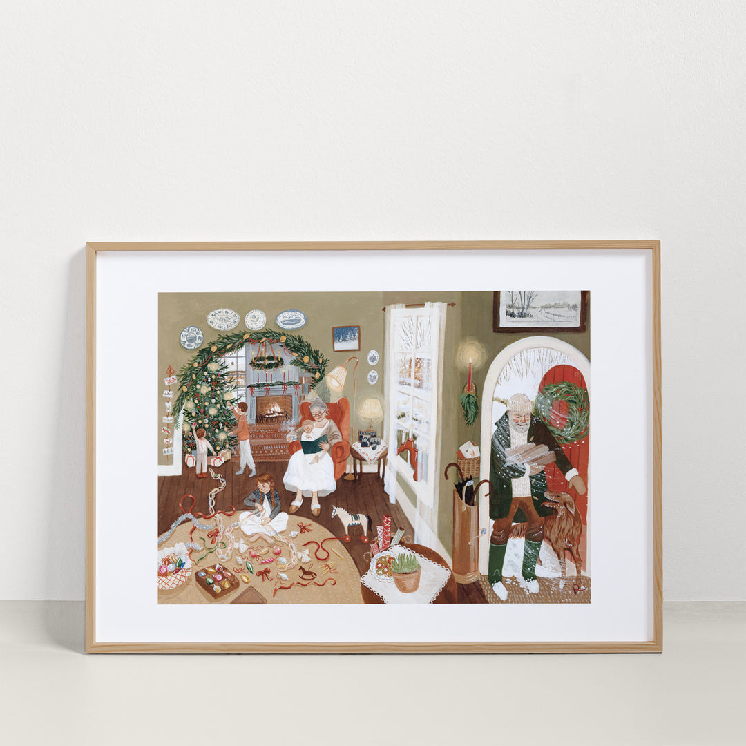 HOME FOR CHRISTMAS Print