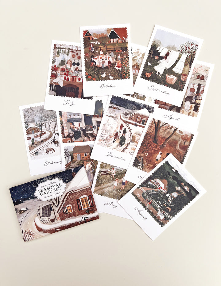 MOMENTS WE KEEP seasonal card set