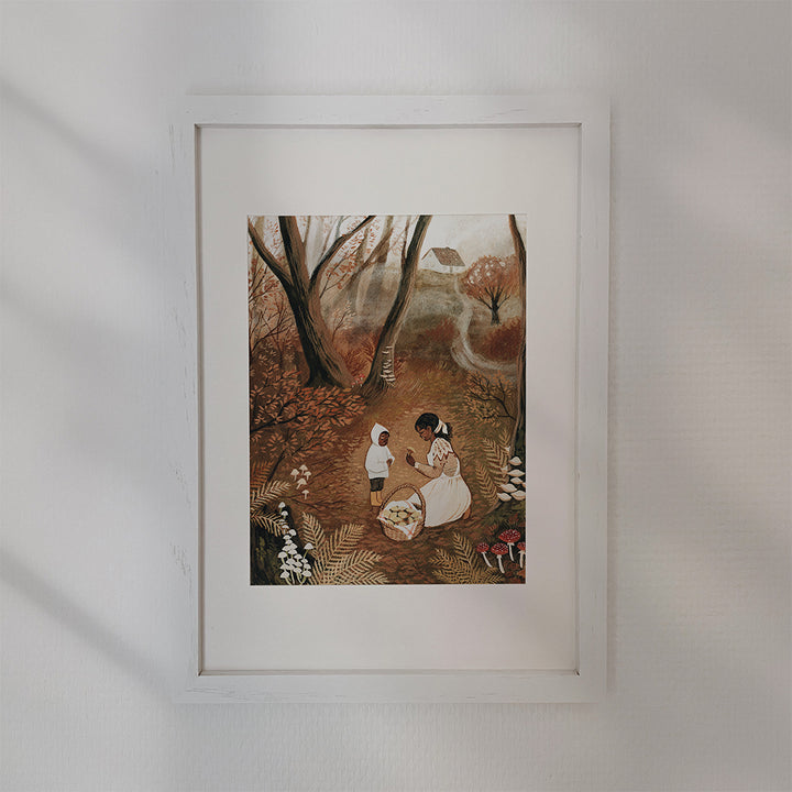 MORNING FORAGE Print