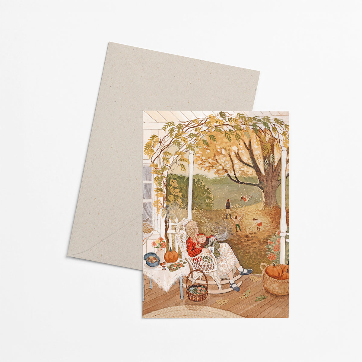 PUMPKIN SPICE greeting card – robinpieterse