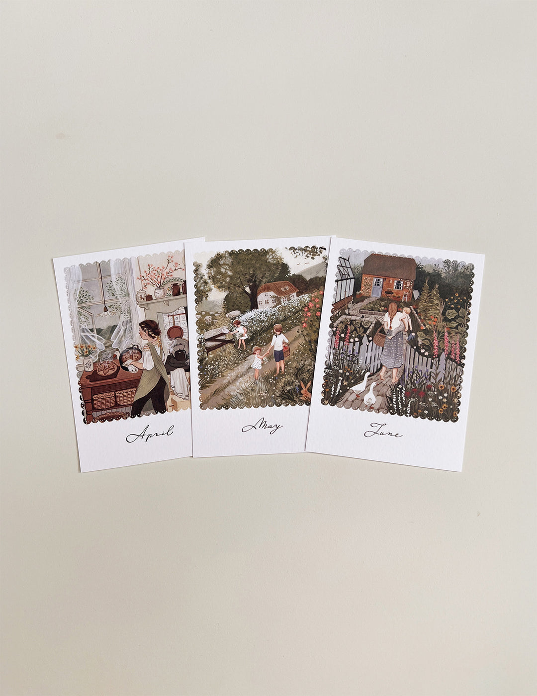 SEASONAL DISPLAY CARD SET card bundle
