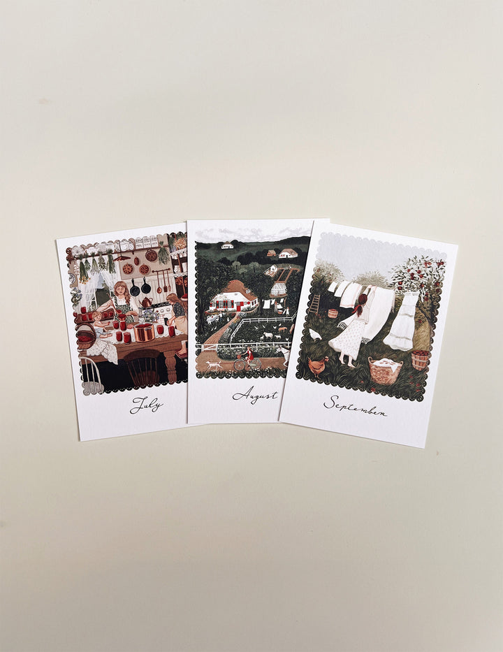SEASONAL DISPLAY CARD SET card bundle