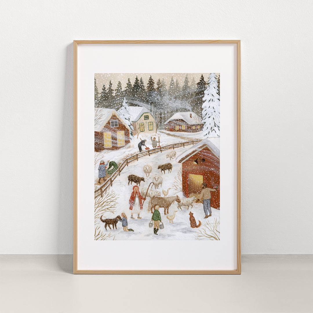 SNOWSTORM Print