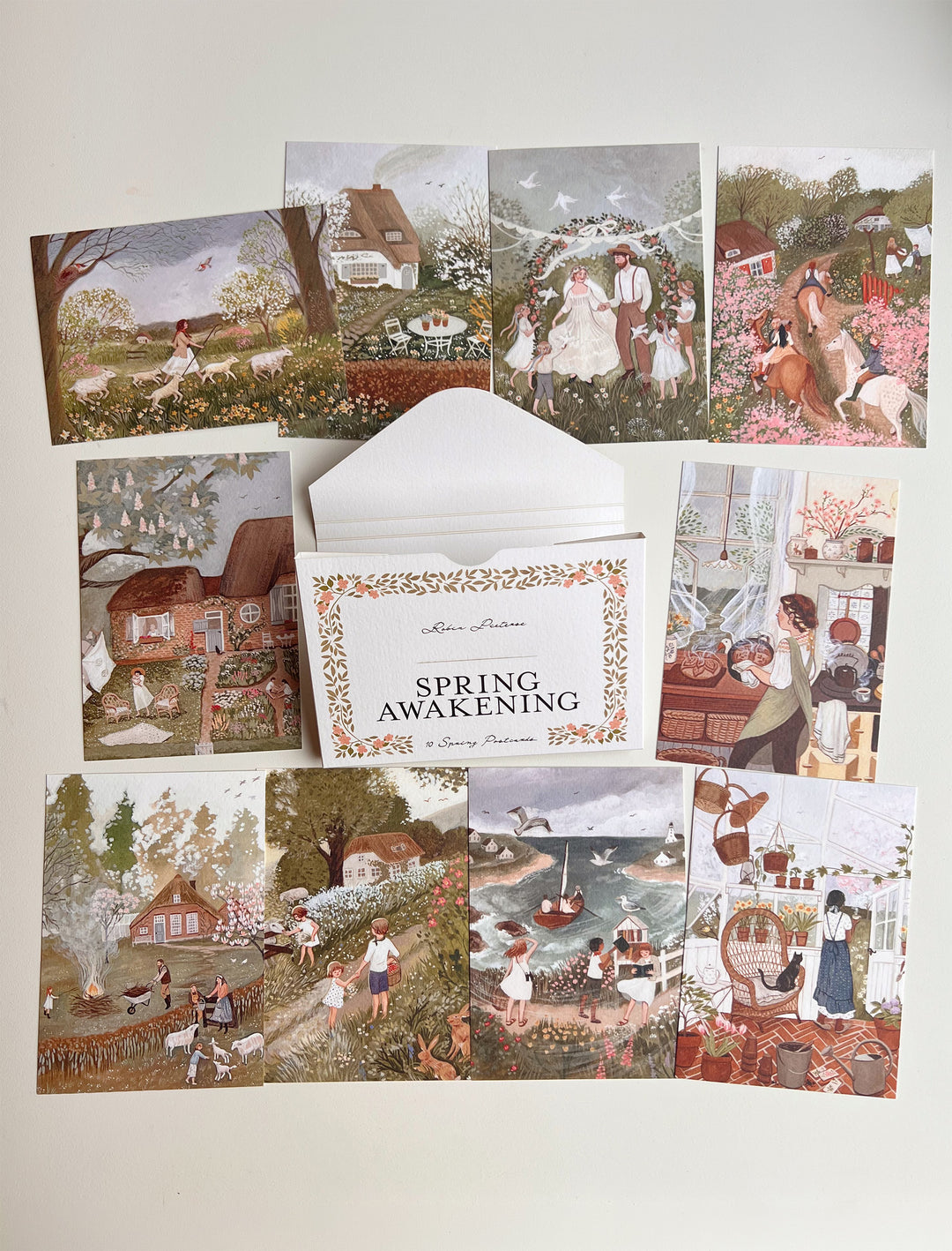 SPRING AWAKENING postcard set