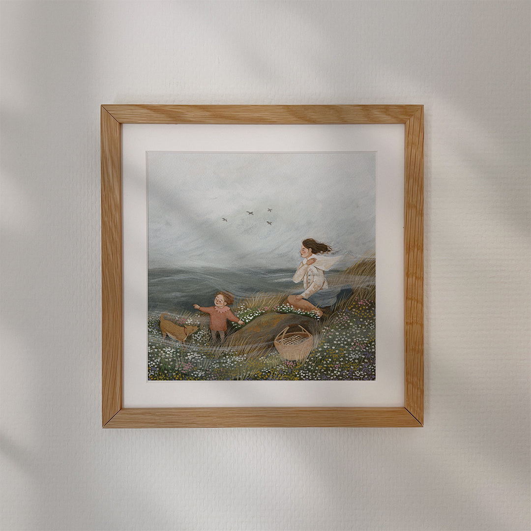 STORM AT SEA Print