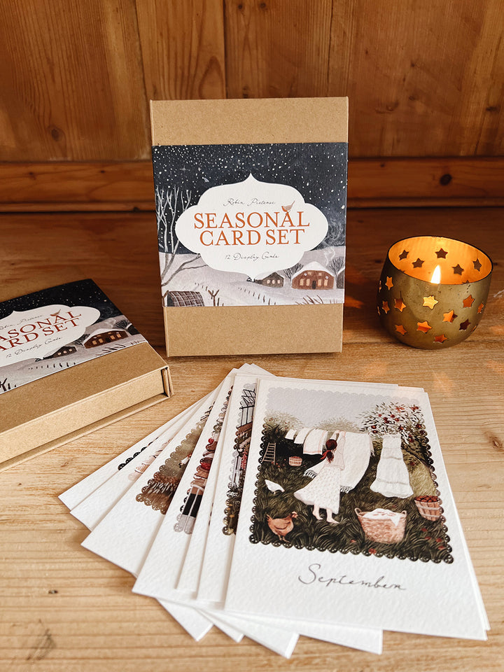 SEASONAL DISPLAY CARD SET