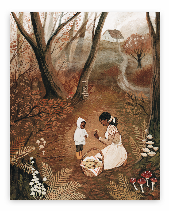 MORNING FORAGE Print